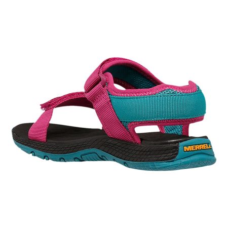 Merrell Kids' Pre-School/Grade School Kahuna Web Sandals/Shoes, Girls', Heel Strap