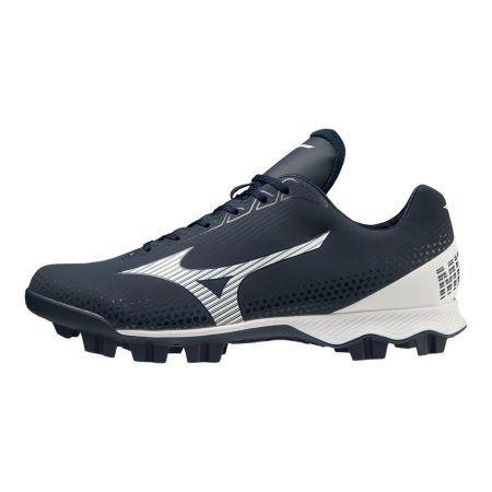 Mizuno Men's Wave Lightrevo Rubber Molded Low-Cut Baseball Cleats