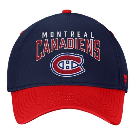 Montreal Canadiens Fanatics Fundamental Structured Flex Cap