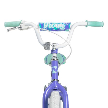 Nakamura Kids' Dream 16" Bike, Training Wheels, Pedal Brake & V Brakes