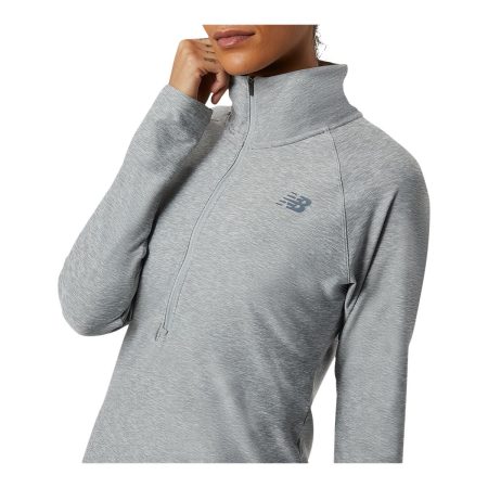 New Balance Women's Train Sport Half Zip Training Pullover, Quick Dry