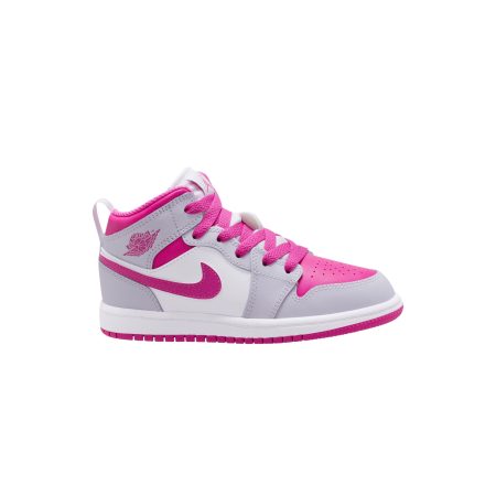 Nike Kids' Pre-School Air Jordan 1 Mid Athletic Shoes, Sneakers