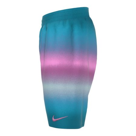 Nike Boys' Horizon Stripe Breaker 7 Inch Volley Shorts