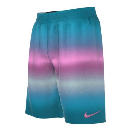 Nike Boys' Horizon Stripe Breaker 7 Inch Volley Shorts