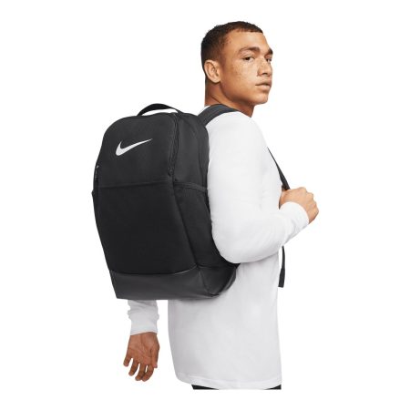 Nike Unisex Brasilia Medium 24L School/Gym Polyester Mesh Backpack