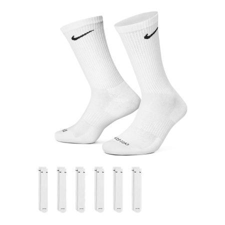 Nike Everyday Plus Athletic Crew Socks, Dri-Fit, 6-Pack