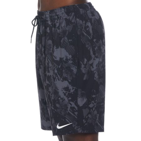 Nike Men's City Floral 9 Inch Volley Shorts