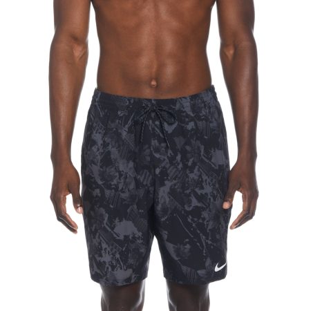 Nike Men's City Floral 9 Inch Volley Shorts