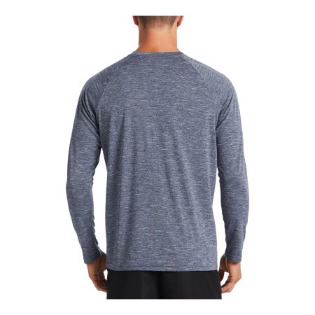 Nike Men's Heather Hydroguard Long Sleeve T Shirt