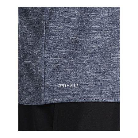 Nike Men's Heather Hydroguard Long Sleeve T Shirt