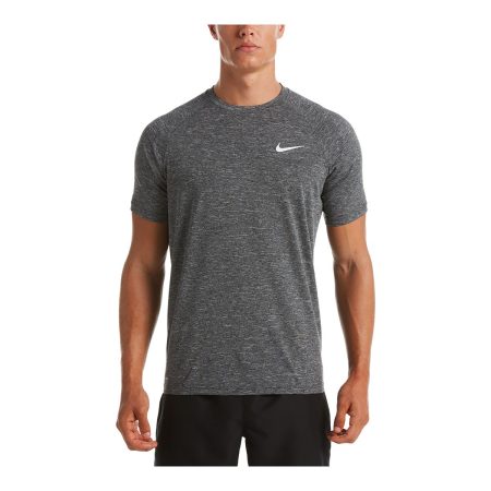 Nike Men's Heather Hydroguard Rash Guard