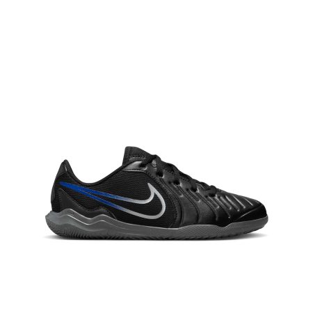 Nike Kids' Grade/Pre-School Jamal Musiala Tiempo Legend 10 Club Indoor/Court Low-Top Soccer Shoes, Cleats