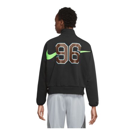 Nike Women's Basketball Swoosh Fly Novelty 1/4 Zip Hoodie