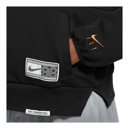 Nike Women's Basketball Swoosh Fly Novelty 1/4 Zip Hoodie