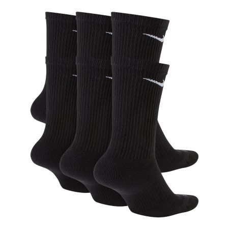 Nike Unisex Everyday Plus Cushioned Athletic Crew Socks - 6 Pack