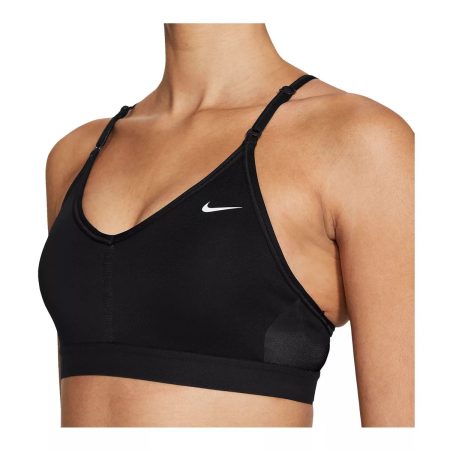 Nike Women's Indy V-Neck Sports Bra, Low Impact, Padded