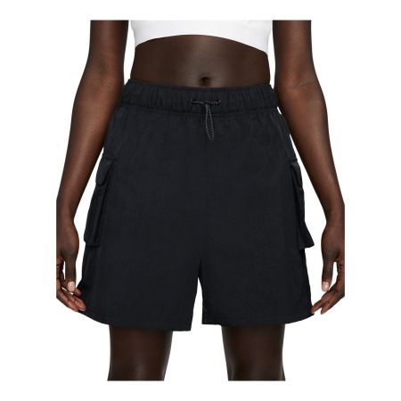 Nike Sportswear Women's Essential Woven High-Rise Shorts