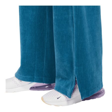 Nike Sportswear Women's Velour High Rise Wide Pants