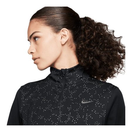 Nike Women's Run Swift Element 1/2 Zip Long Sleeve Top