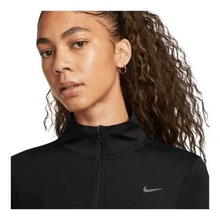 Nike Women's Run Swift Element Dri-FIT UV 1/2 Zip Long Sleeve Top