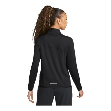 Nike Women's Run Swift Element Dri-FIT UV 1/2 Zip Long Sleeve Top