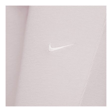 Nike Women's Chill Knits Mini-Ribbed Mid-Rise Flared Leggings