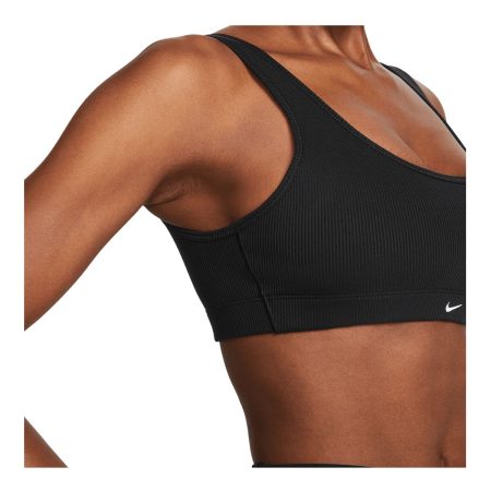 Nike Women's Dri-FIT Alate All U Low Ribbed Sports Bra