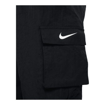 Nike Women's Essentials Woven Cargo Pants, Casual, High Rise, Oversized