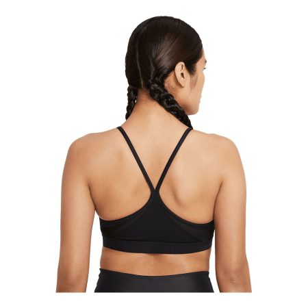 Nike Women's Indy V-Neck Sports Bra, Low Impact, Padded