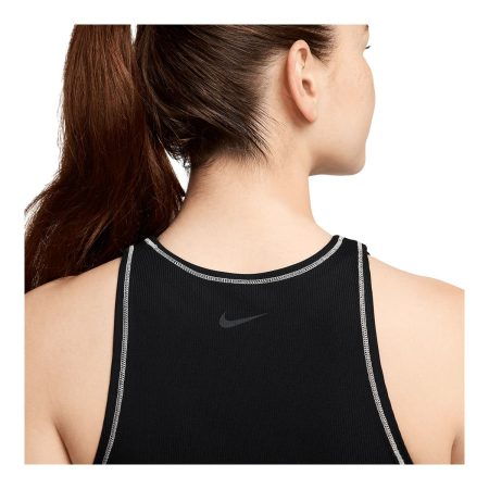 Nike Women's One Fitted Dri-FIT Ribbed Tank