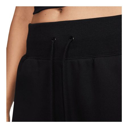 Nike Women's Phoenix Fleece High Rise Crop Pants