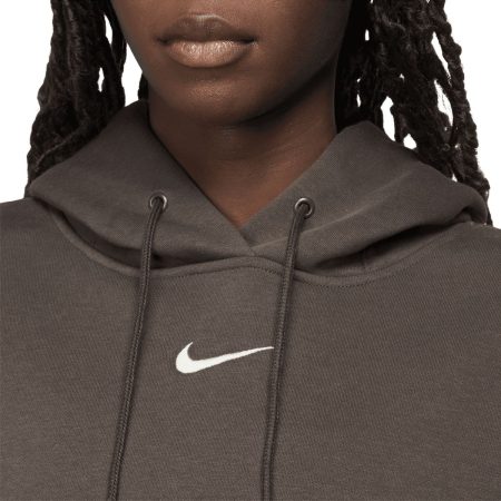 Nike Women's Phoenix Pullover Sweatshirt Hoodie, Fleece, Oversized, Kangaroo Pocket