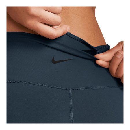 Nike Women's Plus Size One High-Rise Dri Fit 7/8 Pocket Tights