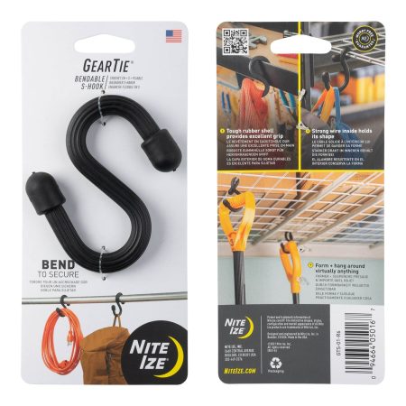 Niteize Gear Tie Bendable S-Hook