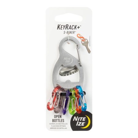 Nite Ize Key Rack S-Biner Carabinder Clip, Stainless Steel