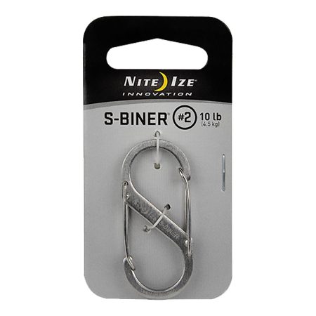 Nite Ize S-Biner Size #2 - Stainless Steel