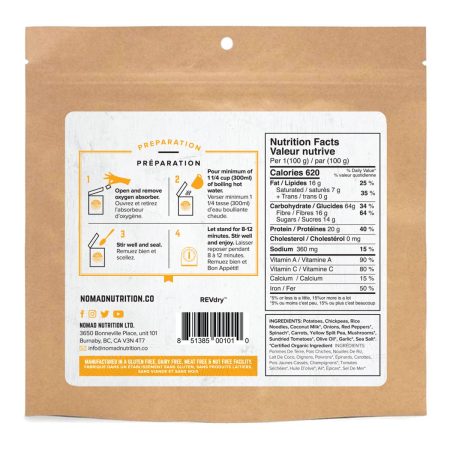 Nomad Nutrition Dehydrated Kathmandu Curry