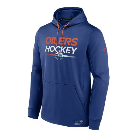 Edmonton Oilers Fanatics Authentic Pro Rink Poly Fleece Hoodie