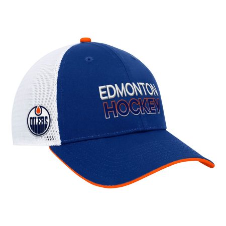 Edmonton Oilers Fanatics Authentic Pro Rink Structured Trucker Cap