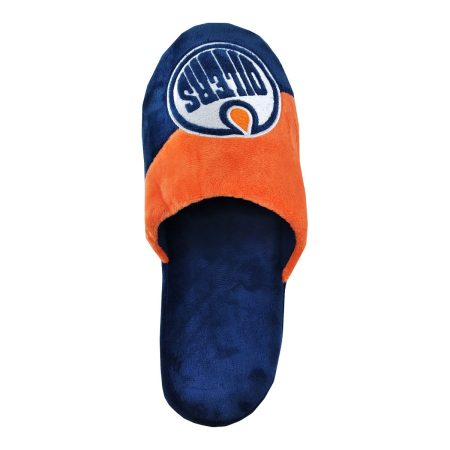 Edmonton Oilers Forever Collectibles Big Logo Slippers