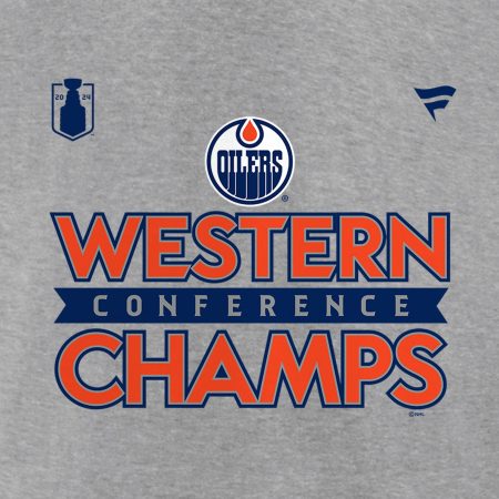 Edmonton Oilers Fanatics Western Conference Champions Locker Room T Shirt