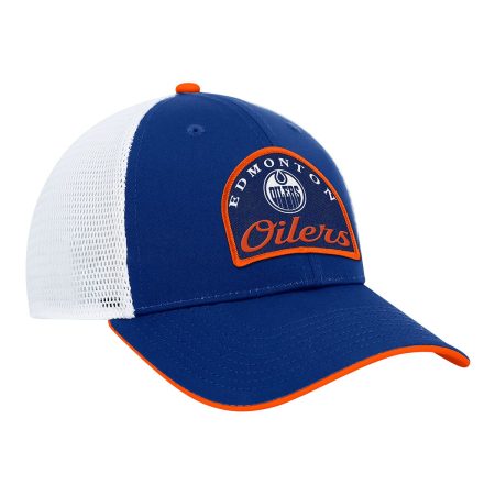 Edmonton Oilers Fanatics Fundamental Structured Trucker Cap