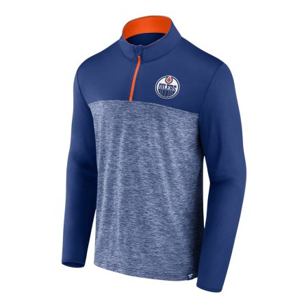 Edmonton Oilers Fanatics Persistence 1/4 Zip Long Sleeve Top