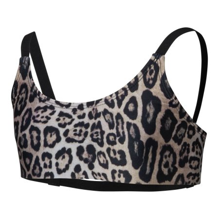 Onzie Girls' Leopard Elastic Sports Bra