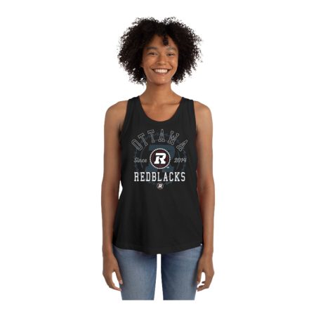 Ottawa Redblacks New Era Women's Glitter Print Tank Top