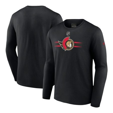 Ottawa Senators Fanatics Authentic Pro Cotton Long Sleeve T Shirt