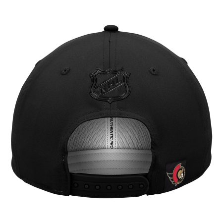 Ottawa Senators Fanatics Authentic Pro Road Struct Adjustable Cap