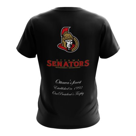 Ottawa Senators Mitchell & Ness Graduation T Shirt