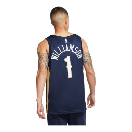 New Orleans Pelicans Nike Men's Swingman - Icon Edition Basketball Jersey, NBA