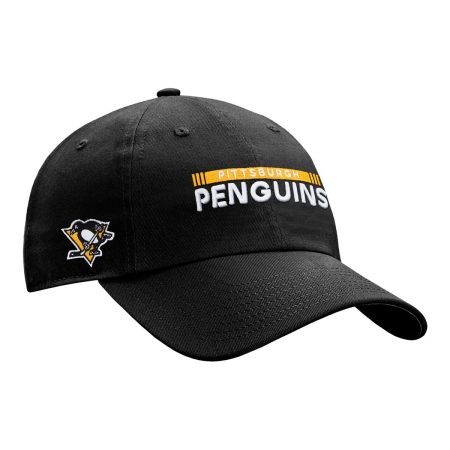 Pittsburgh Penguins Fanatics Authentic Pro Rink Unstruct Adjustable Cap